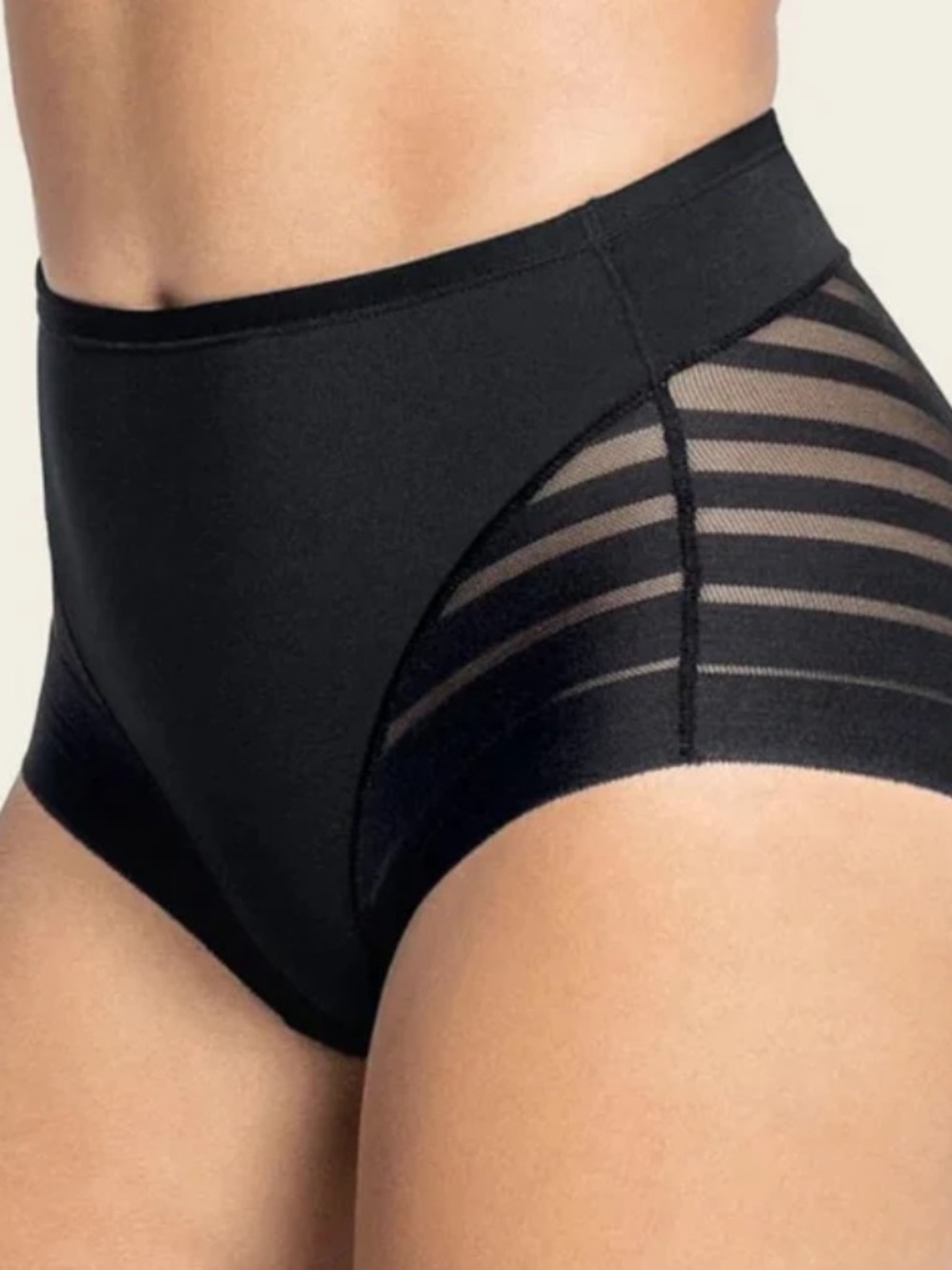 LEONISA Women’s Black Shaping Briefs - Sleek Support